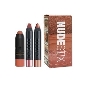NUDESTIX Lip and Cheek Color Trio